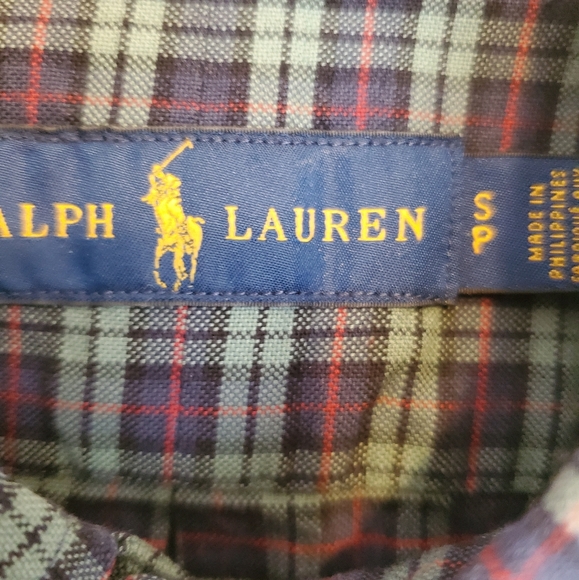 Ralph Lauren Men's Plaid Casual Button Down Shirt - Picture 3 of 3